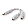 Belkin Speaker and Headphones Splitter - White