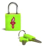 from Safe Skies LLC SAFE SKIES TSA Padlock Single - NEON YELLOW Model 83b