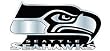 Seattle Seahawks Silver Auto Emblem - Football Sports Merchandise