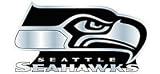 Seattle Seahawks Silver Auto Emblem