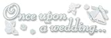 3D TITLESTIX ONCE UPON WEDDING