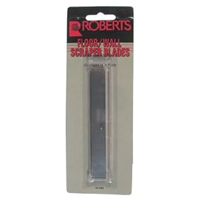 Roberts Carpet Tools 4-Inch Floor and Wall Scraper Replacement Blades 10-442 by Roberts Carpet Tools