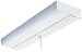 Lithonia Lighting CUC15T8PH120LPS1 Small Linear Flush Mount White Closet Light Deco Task Lights