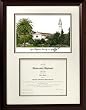 Loyola Marymount University Graduate Framed Lithograph w/ Diploma Opening