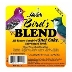 Heath Birds Blend Suet Cake (11.5-oz) by Heath