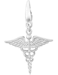 Sterling Silver MEDICAL SYMBOL Charm