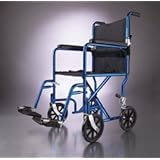 Medline Transport Wheelchair / Passenger Wheel Chair - Weighs only 19lbs