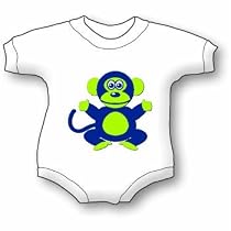 monkey Bib and Onesie