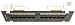 Cables Unlimited UTP-9000 12 Port Cat6 Surface Mount Patch Panel (Black)
