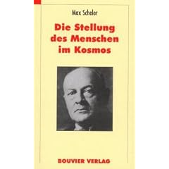 Die Stellung des Menschen im Kosmos. (Gebundene Ausgabe)