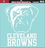 Cleveland Browns 18"x18" Die Cut Decal officially licensed placed on surfaces self-adhesive