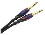 Monster Cable M DJ-M-2M pair of 2 meter DJ Cables(1/4 inch to 1/4 inch)