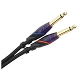 Buy Monster Cable M DJ-M-2M pair of 2 meter DJ Cables(1 4 inch to 1 4 inch) by Monster