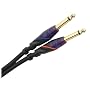 Monster Cable M DJ-M-2M pair of 2 meter DJ Cables(1/4 inch to 1/4 inch)