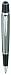 Arista Executive Lined Gunmetal Ball Pen, Black Lacquer Top and Tip and Chrome-Plated Accents (WM/725/LGC)