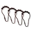 Heavy Duty - Oil Rubbed Bronze Roller Shower Curtain Rings - Set of 12 RollerRingsTM