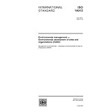 ISO 14015:2001, Environmental management - Environmental assessment of sites and organizations (EASO)