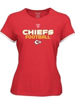 Kansas City Chiefs Gemini Too Cap Sleeve Woman's Tee