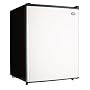 Sanyo SR-2570M 2.5-Cubic-Foot Refrigerator, Platinum and Black