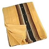 Alpaca wool throw, 'Flower of the Valley'