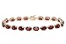 12 Carat Garnet 14K Yellow Gold Bracelet