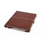 M-Edge Executive Genuine Leather Kindle DX Jacket (Fits 9.7" Display, Latest Generation Kindle DX), Smooth Mocha Brown