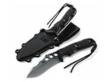 Benchmade HK Tactical Fixed Blade Stainless Plain Drop Point Zytel Sheath 3.62 Steel Box by Benchmade