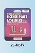 Superior 254051V License Plate Theft Resistant Fasteners