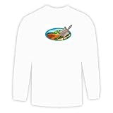Long Sleeve T-shirt with flying, squirrel, tail