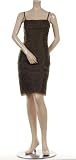 HERVE LEGER FOREST SILK ORGANZA TIERED WOMEN'S DRESS NEW S