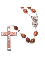 Olive Wood Rosary With Water from the River Jordan