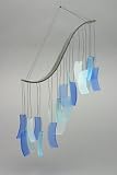 Goose Rocks Designs Acadia-b Handcrafted Stained Glass Wind Chime
