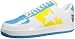 Size【31.0cm】A BATHING APE(エイプ) BAPESTAエナメルユニコーンマイロモデル【白青】【新品】