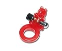 Orion 560243 Jelly Bear Ring,  Jelly-Penisring mit heraunehmbarem, wasserfestem Mini-Vibrator. &Oslash; 2,5 cm, inklusive Knopfzellen-Batterien.