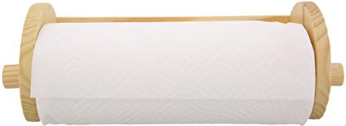 Paper Towel Rack -Wooden Paper Towel Holder