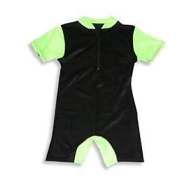 Backflips - Girls Wetsuit, Black, Lime