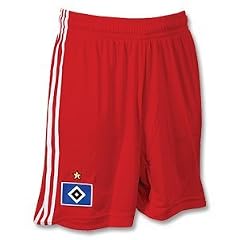 Adidas Hamburger SV Heim-Short rot/wei� 2009-2010 Farbe: rot/wei� (light-scarlet/white)
