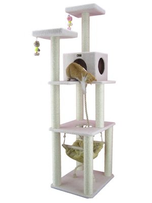 Armarkat Deluxe Cat Tree, Model B7301, Ivory Armarkat Deluxe Cat Tree, Model B7301, Ivory