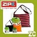 ZIPIT　トートバッグ　ZC　レッド＋グレー