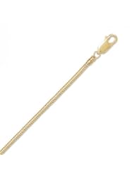 MMA Silver - 24 inch 14/20 Gold Filled Snake Chain Necklace