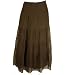 Alfani Woman Tiered Silk Skirt