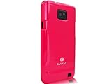 Samsung Galaxy S 2 II i9100 Novoskins Nu-VO Hot Pink TPU Case
