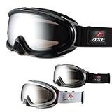 AXE[アックス] スノーボード[スノボー]/スキーゴーグル AX888-WMD 曇り止め機能付 眼鏡[メガネ]対応 09〜10年モデル◆ホワイト