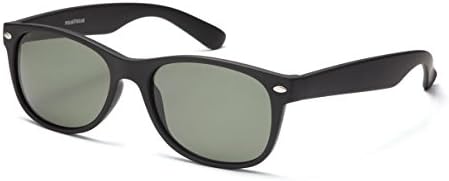 Polar Solar Women's Round Frame Wayfarer Horn Rimmed Sunglasses,Gift Idea