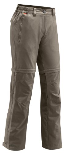 VAUDE Damen Hose Women\'s Farley Stretch T-Zip Pants, lightbrown, 40-Long, 03593_501 Preisvergleich