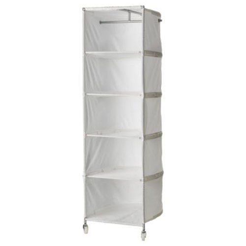 Ikea Furniture Ikea White Clothes Organizer Wardrobe Compact On