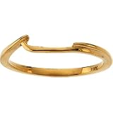 Elegant and Stylish 0.45 ct. tw. Religious Bridal Engagement Ring in 14K Yellow Gold ( Size 6 ), 100% Satisfaction Guaranteed.
