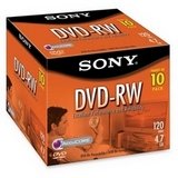 Sony DMW30AJ - 10 x DVD-RW (8cm) - 1.4 GB - storage media