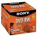 Sony DMW30AJ - 10 x DVD-RW (8cm) - 1.4 GB - storage media  from Sony