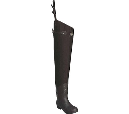 Proline 3 Ply Stretch Hip Boot - Dark Brown 12 Felt Sole